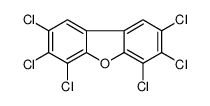 2,3,4,6,7,8-hexachlorodibenzofuran 60851-34-5