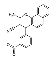 2-amino-4-(3-nitrophenyl)-4H-benzo[h]chromene-3-carbonitrile 149550-36-7