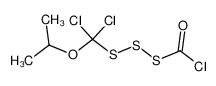 100244-47-1 structure, C5H7Cl3O2S3