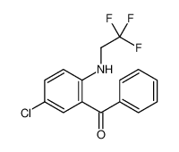 22753-80-6 5-氯-2-[(2,2,2-三氟乙基)氨基]二苯甲酮