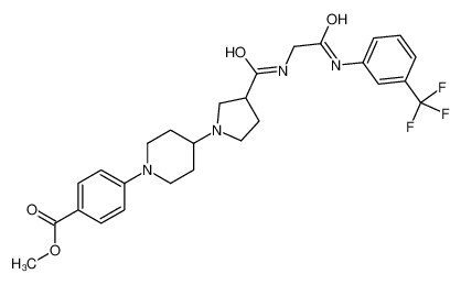 936447-32-4 structure, C27H31F3N4O4