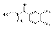 58161-01-6 spectrum, N-methoxy-3,4,N-trimethyl-benzamidine