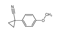 1-(4-METHOXY-PHENYL)-CYCLOPROPANECARBONITRILE 16728-00-0