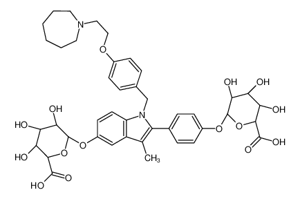 328933-67-1 structure, C42H50N2O15