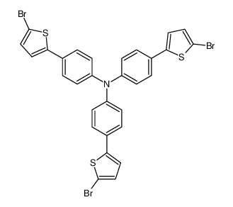 tris(4-(5-bromothiophen-2-yl)phenyl)amine 339985-36-3