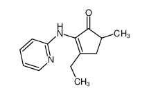 1394172-84-9 3-ethyl-5-methyl-2-(pyridin-2-ylamino)cyclopent-2-en-1-one
