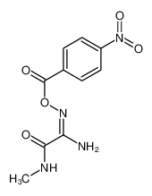 [[1-amino-2-(methylamino)-2-oxoethylidene]amino] 4-nitrobenzoate 918814-13-8