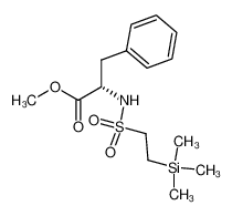 106018-94-4 (S)-methyl 3-phenyl-2-(2-(trimethylsilyl)ethylsulfonamido)propanoate