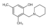 68097-90-5 spectrum, 3,5-dimethyl-2-(piperidin-1-ylmethyl)phenol