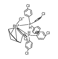 RhCl(tri(p-chlorophenyl)phosphine)2(2,5-norbornadiene)