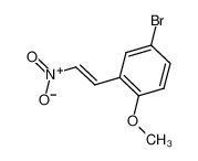 4-bromo-1-methoxy-2-(2-nitroethenyl)benzene 175205-14-8