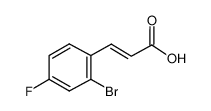 2-溴4-氟肉桂酸