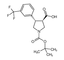 169248-97-9 structure, C17H20F3NO4