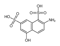 2-Amino-5-hydroxynaphthalene-1,7-disulfonic acid 6535-70-2