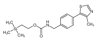 1448189-29-4 spectrum, 2-(trimethylsilyl)ethyl 4-(4-methylthiazol-5-yl)benzylcarbamate