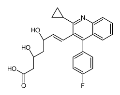 (3S,5R,6E)-7-[2-环丙基-4-(4-氟苯基)-3-喹啉基]-3,5-二羟基-6-庚烯酸