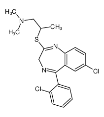 57616-63-4 structure, C20H21Cl2N3S