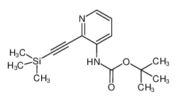 849353-49-7 (2-trimethylsilanylethynylpyridin-3-yl) carbamic acid tert-butyl ester