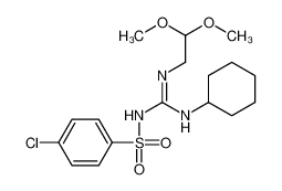 71795-26-1 structure, C17H26ClN3O4S