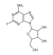 146-78-1 spectrum, 2-fluoroadenosine