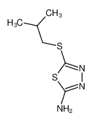 33313-07-4 structure, C6H11N3S2