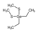 31802-86-5 structure, C6H16GeS2