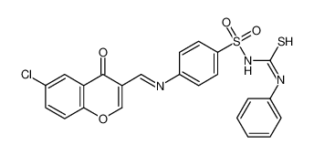 198649-75-1 structure, C23H16ClN3O4S2