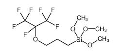 19116-61-1 structure, C9H15F7O4Si