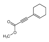 27944-90-7 methyl 3-(cyclohexen-1-yl)prop-2-ynoate