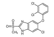 106791-37-1 structure, C14H9Cl3N2O3S