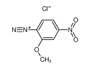 2-methoxy-4-nitrobenzenediazonium chloride