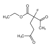 ethyl 2-acetyl-2-fluoro-5-oxohexanoate 88100-62-3