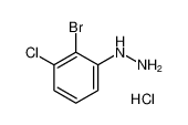 (2-bromo-3-chlorophenyl)hydrazine hydrochloride 1666138-62-0