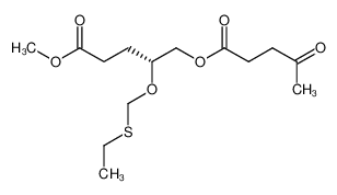 methyl (R)-4-((ethylthio)methoxy)-5-((4-oxopentanoyl)oxy)pentanoate