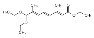 74915-44-9 spectrum, ethyl (2E,4E,6E)-8,8-diethoxy-3,7-dimethylocta-2,4,6-trienoate