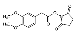 67544-77-8 (2,5-dioxopyrrolidin-1-yl) 2-(3,4-dimethoxyphenyl)acetate