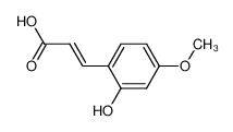 38489-77-9 (E)-3-(2-hydroxy-4-methoxyphenyl)acrylic acid