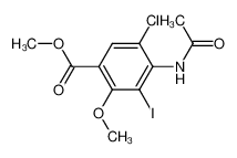 179872-37-8 spectrum, methyl 4-acetamido-5-chloro-3-iodo-2-methoxybenzoate