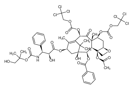 160651-89-8 structure, C49H55Cl6NO19