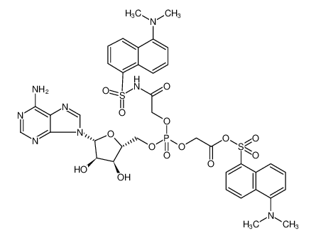 100645-49-6 structure, C38H41N8O14PS2