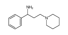 1-phenyl-3-piperidin-1-ylpropan-1-amine 41208-24-6