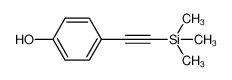 88075-18-7 spectrum, 4-(2-trimethylsilylethynyl)phenol