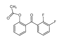 [2-(2,3-difluorobenzoyl)phenyl] acetate 890098-64-3