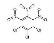 28260-63-1 structure, C6Cl3N3O6