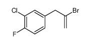 4-(2-bromoprop-2-enyl)-2-chloro-1-fluorobenzene 842140-28-7