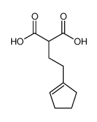 51584-66-8 spectrum, 2-(Cyclopenten-1-yl)-aethylmalonsaeure