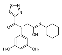 606115-55-3 structure, C19H24N4O2S