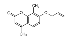 3993-43-9 spectrum, 4,8-dimethyl-7-prop-2-enoxychromen-2-one