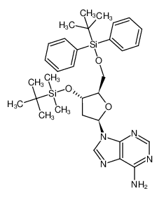 141479-79-0 structure, C32H45N5O3Si2