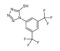 138318-68-0 structure, C9H4F6N4S